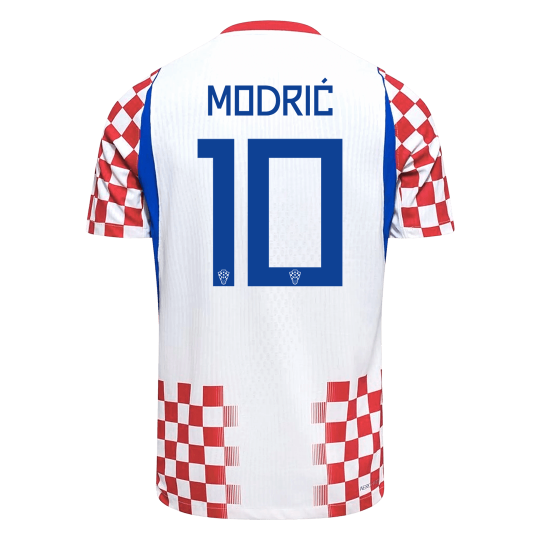 Camiseta Auténtica MODRIĆ #10 Croatia 2026 Primera Equipación Copa del Mundo - Version Jugador