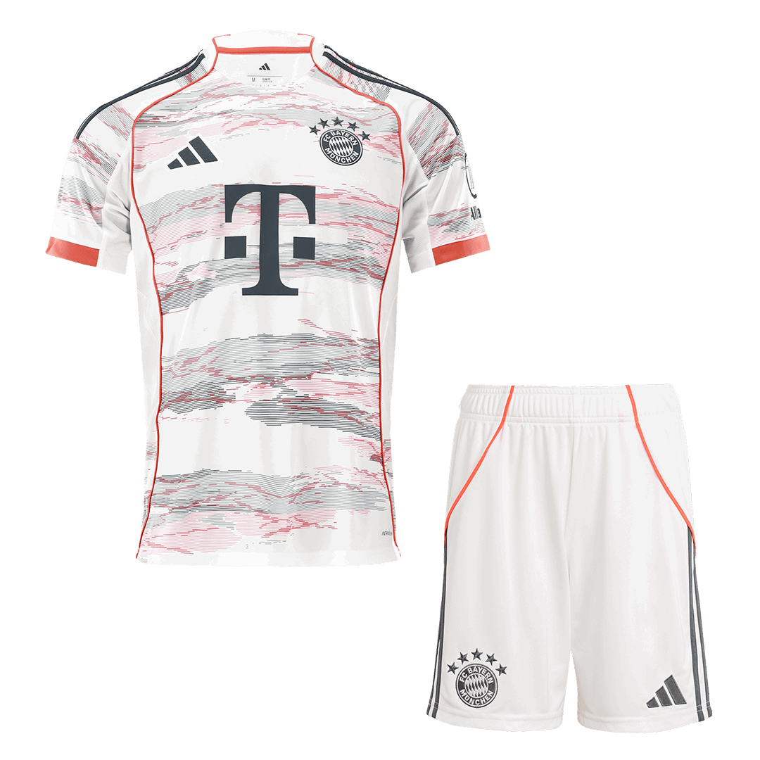 Conjunto Bayern Munich 2025/26 Segunda Equipación camiseta de fútbol