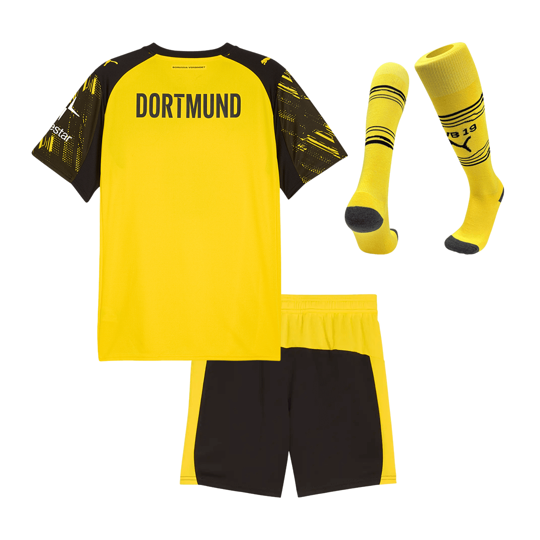 Conjunto Infantil Completo Borussia Dortmund 2025/26 Primera Equipación