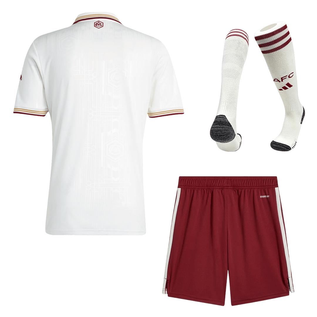 Conjunto Completo Arsenal 2025/26 Tercera Equipación