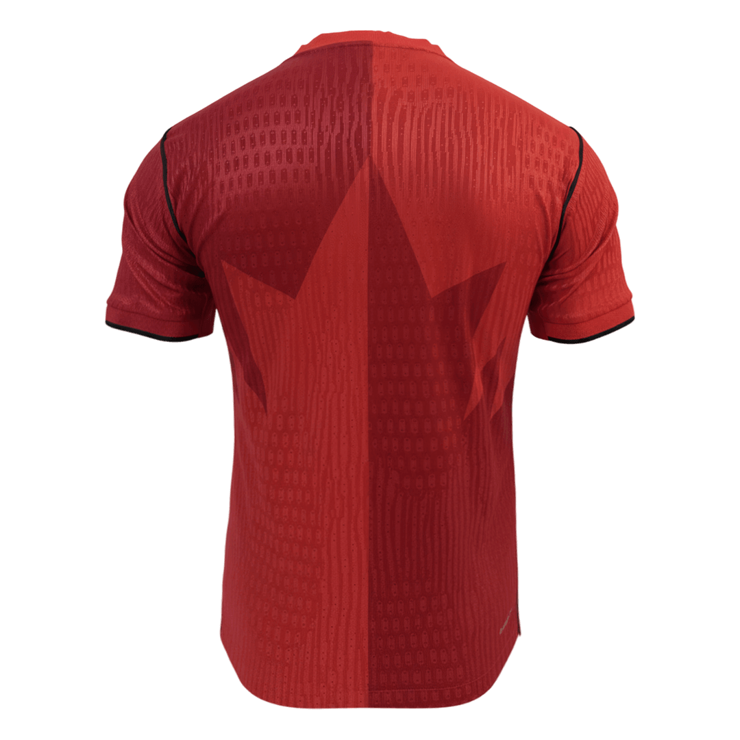 Camiseta Auténtica Canada 2026 Primera Equipación Copa del Mundo - Version Jugador