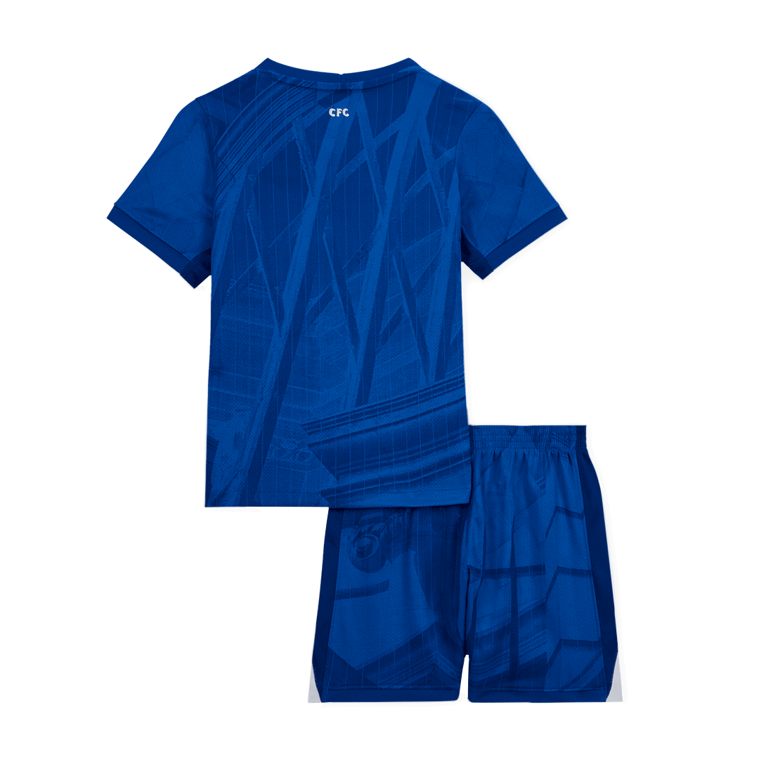 Miniconjunto Chelsea 2025/26 Primera Equipación Niño (Camiseta + Pantalón Corto)-Camisetas Pasion Shop
