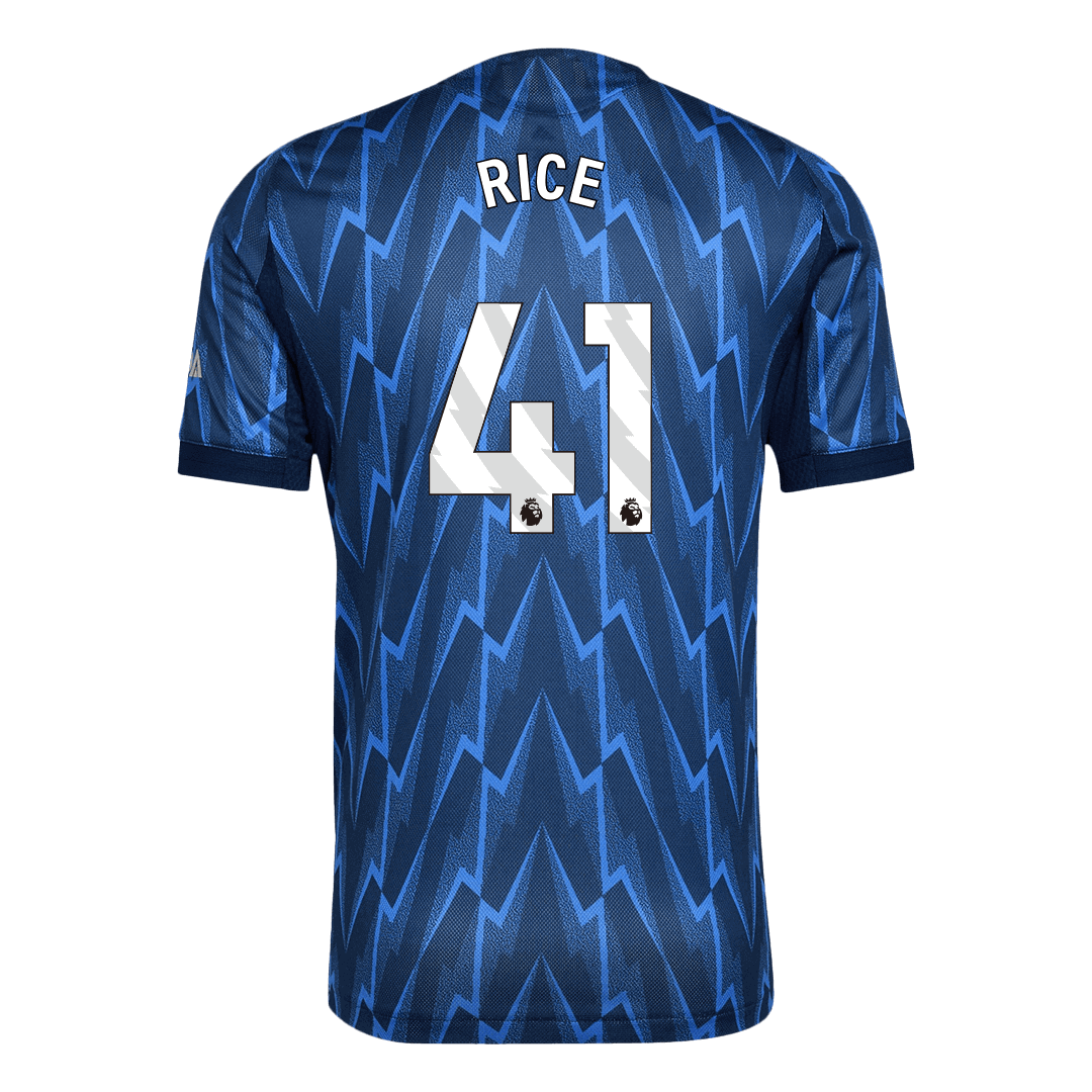 Camiseta Auténtica RICE #41 Arsenal 2025/26 Segunda Equipación-Versión Jugador-Camisetas Pasion Shop