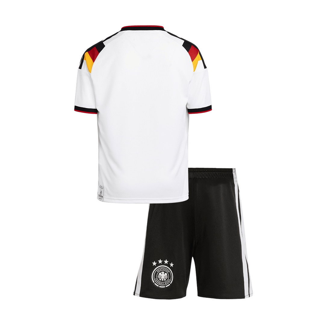Set Tricouri Fotbal Germania Acasă 2026 Pentru Copii