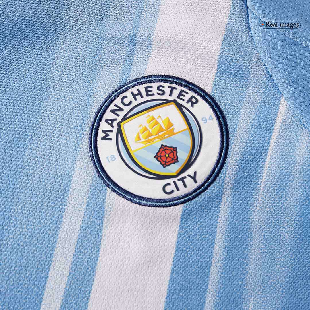 Camiseta RODRIGO #16 Manchester City 2025/26 Primera Equipación-Versión Hincha
