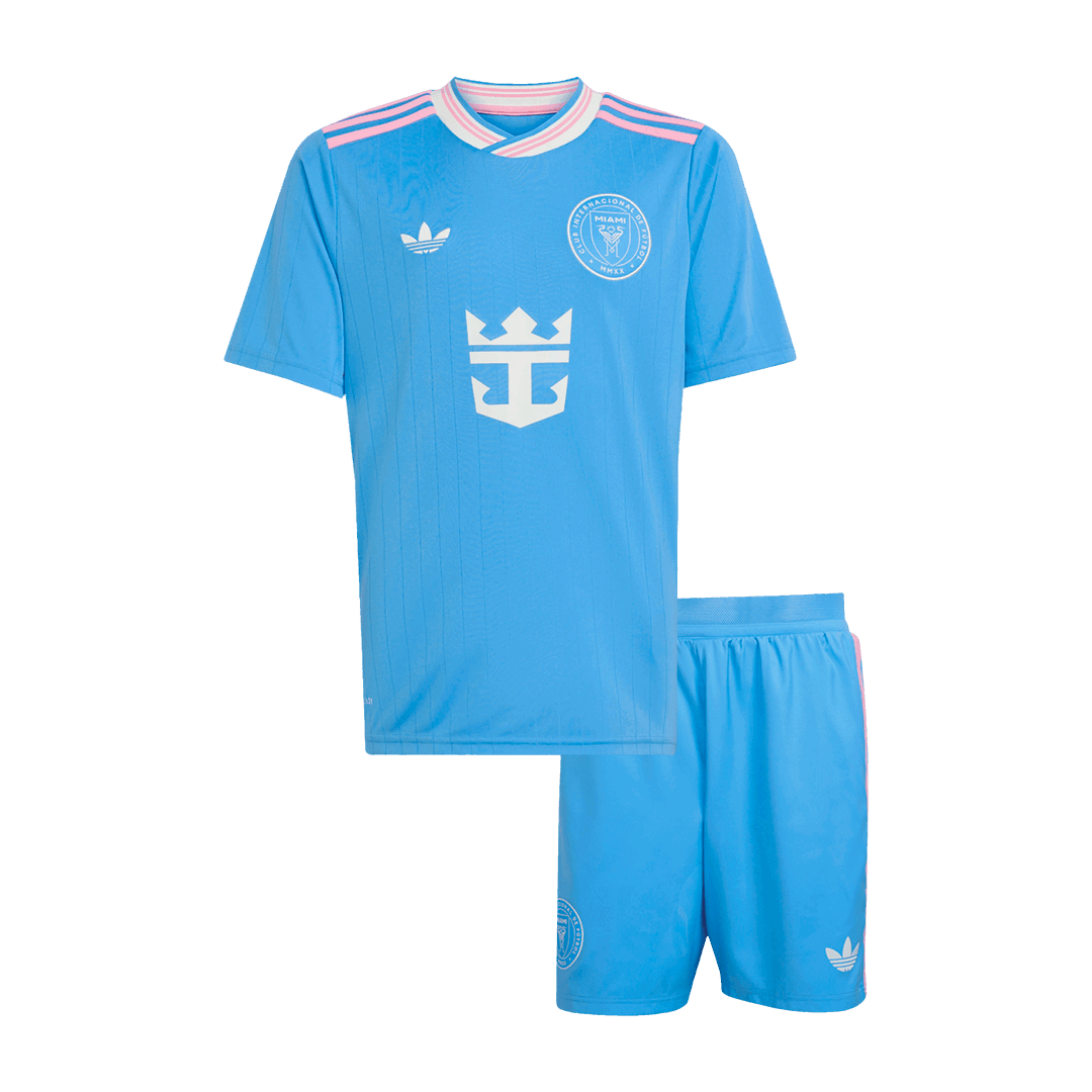 Miniconjunto Inter Miami CF 2025 Tercera Equipación Niño camiseta de fútbol