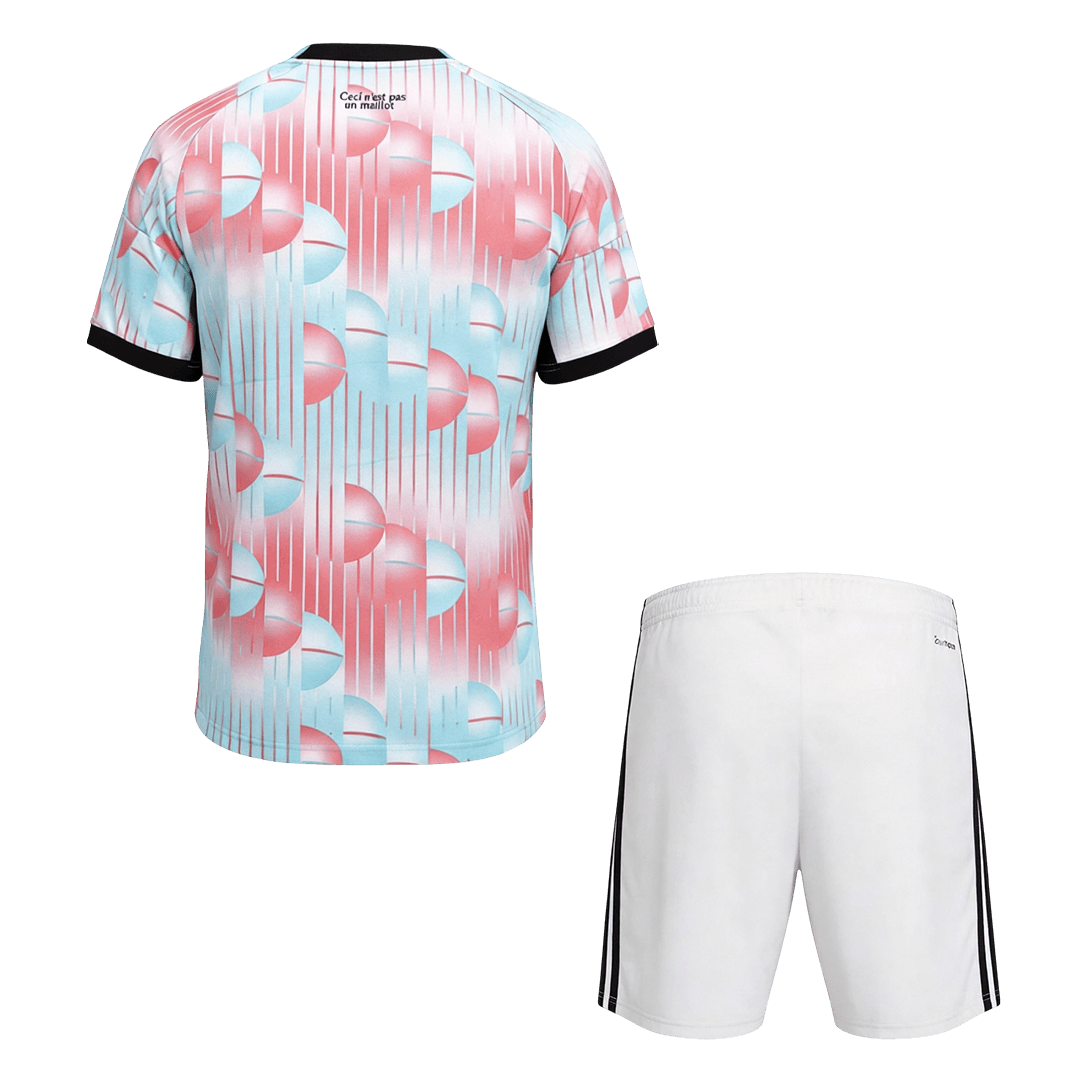 Conjunto Belgium 2026 Segunda Equipación Copa del Mundo