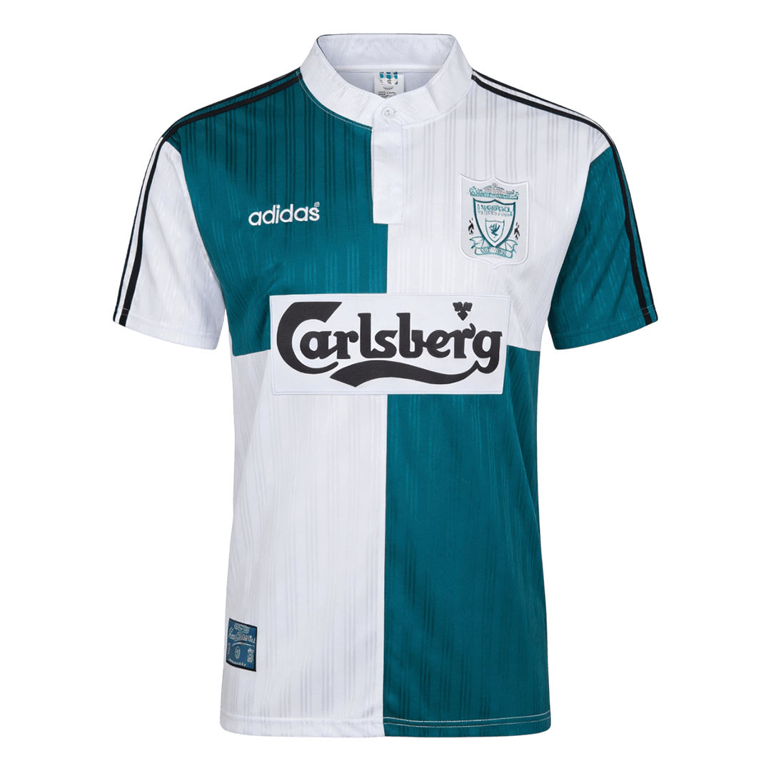 Retro 1995/96 Liverpool Segunda Equipación camiseta de fútbol 2025/26