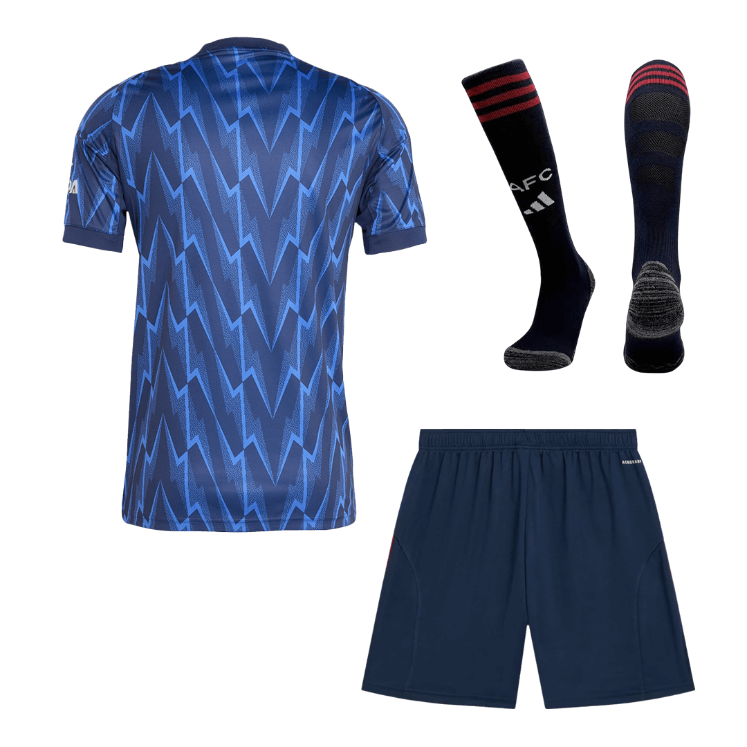 Conjunto Completo Arsenal 2025/26 Segunda Equipación