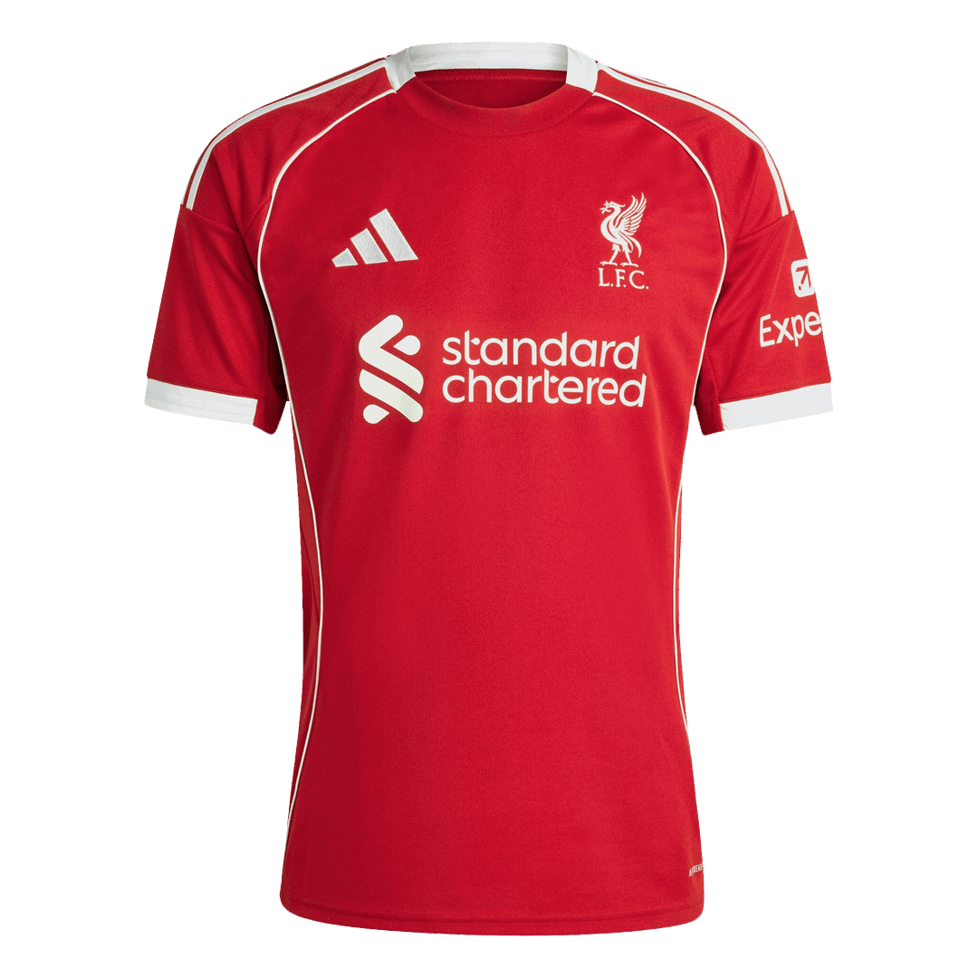Camiseta WIRTZ #7 Liverpool 2025/26 Primera Equipación-Versión Hincha