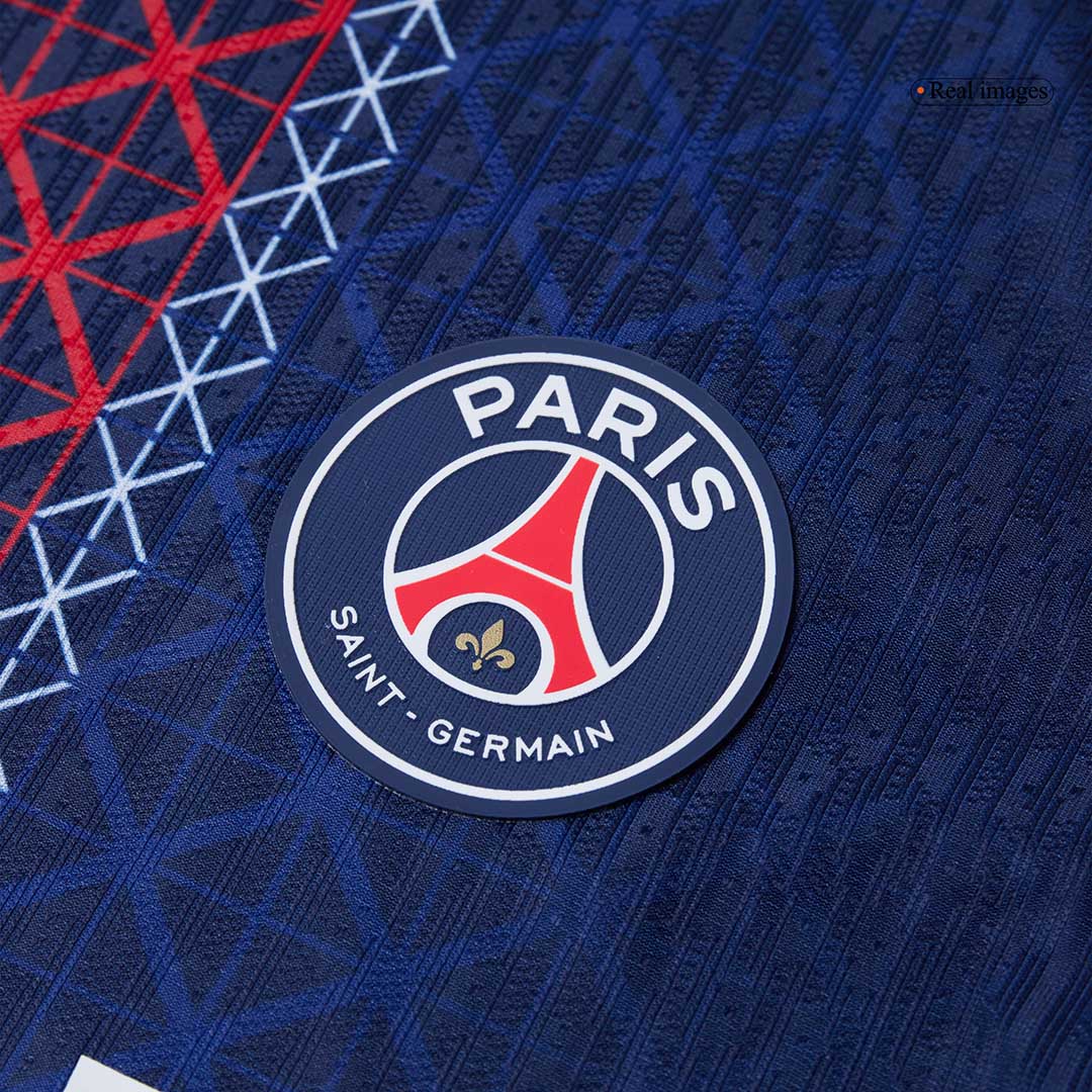 Camiseta Auténtica KVARATSKHELIA #7 PSG 2025/26 Primera Equipación-Versión Jugador-Camisetas Pasion Shop