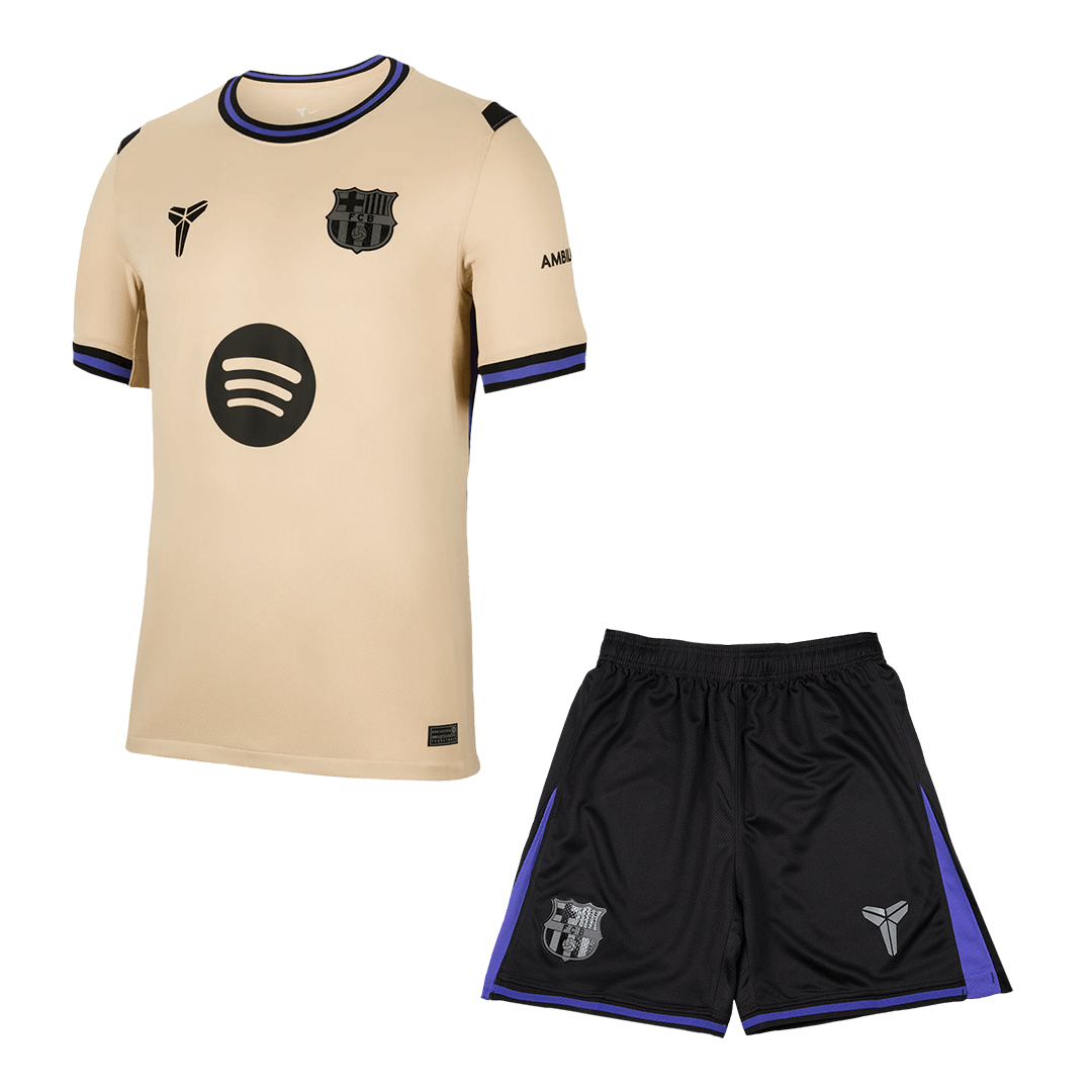 Conjunto Barcelona 
2025/26 Segunda Equipación camiseta de fútbol