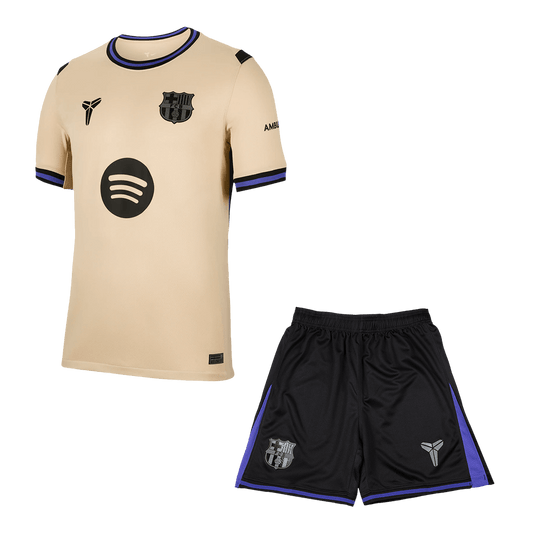 Conjunto Barcelona 
2025/26 Segunda Equipación camiseta de fútbol