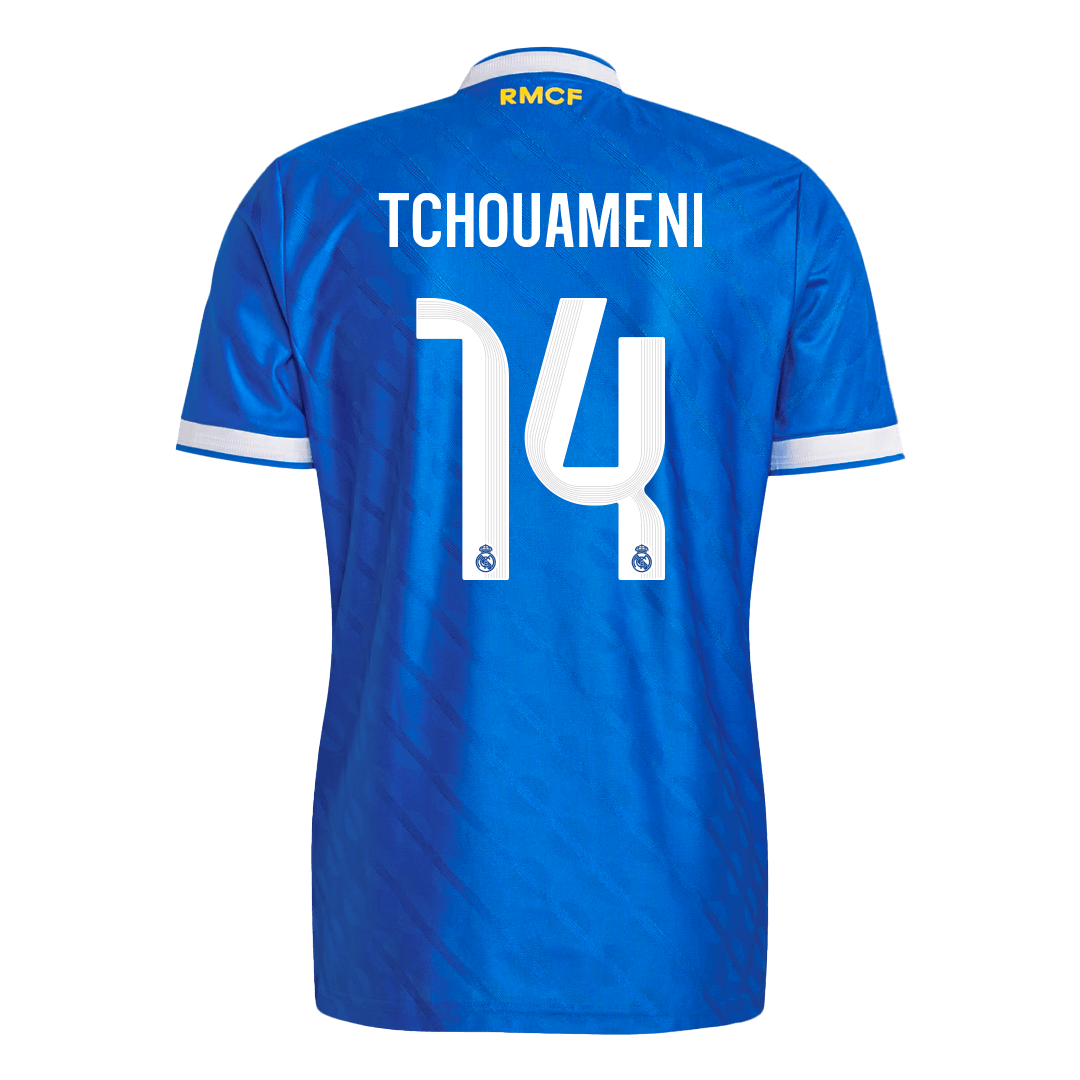 Camiseta Auténtica TCHOUAMENI #14 Real Madrid 2025/26 Tercera Equipación - Version Jugador