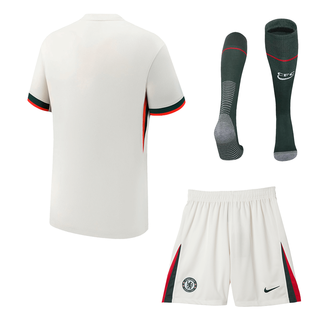 Conjunto Completo Chelsea 2025/26 Segunda Equipación-Camisetas Pasion Shop