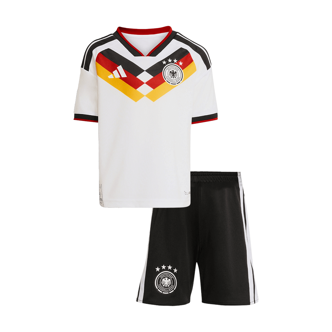 Conjunto Infantil Germany 2026 Primera Equipación Copa del Mundo camiseta de fútbol