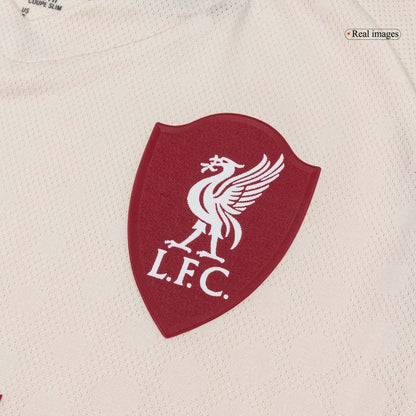 Camiseta Auténtica SZOBOSZLAI #8 Liverpool 2025/26 Segunda Equipación - Version Jugador