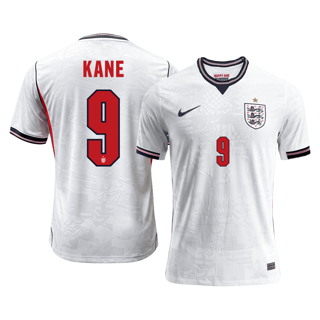 Camiseta Auténtica KANE #9 England 2026 Primera Equipación Copa del Mundo - Version Jugador