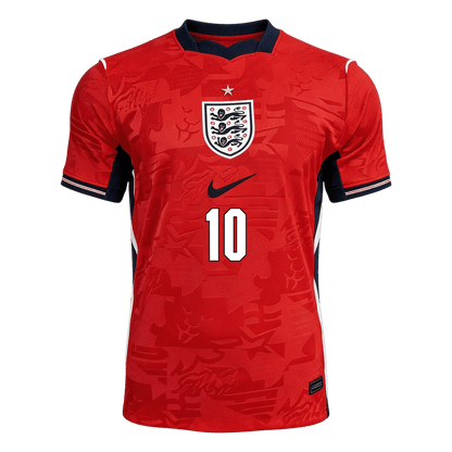 Camiseta Auténtica BELLINGHAM #10 England 2026 Segunda Equipación Copa del Mundo - Version Jugador