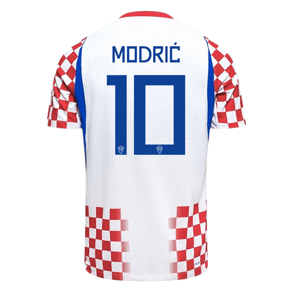 Camiseta Auténtica MODRIĆ #10 Croatia 2026 Primera Equipación Copa del Mundo - Version Jugador