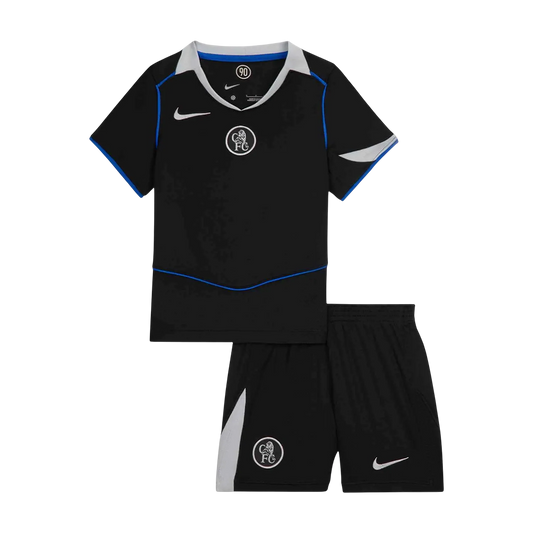 Conjunto Infantil Chelsea 2025/26 Tercera Equipación camiseta de fútbol