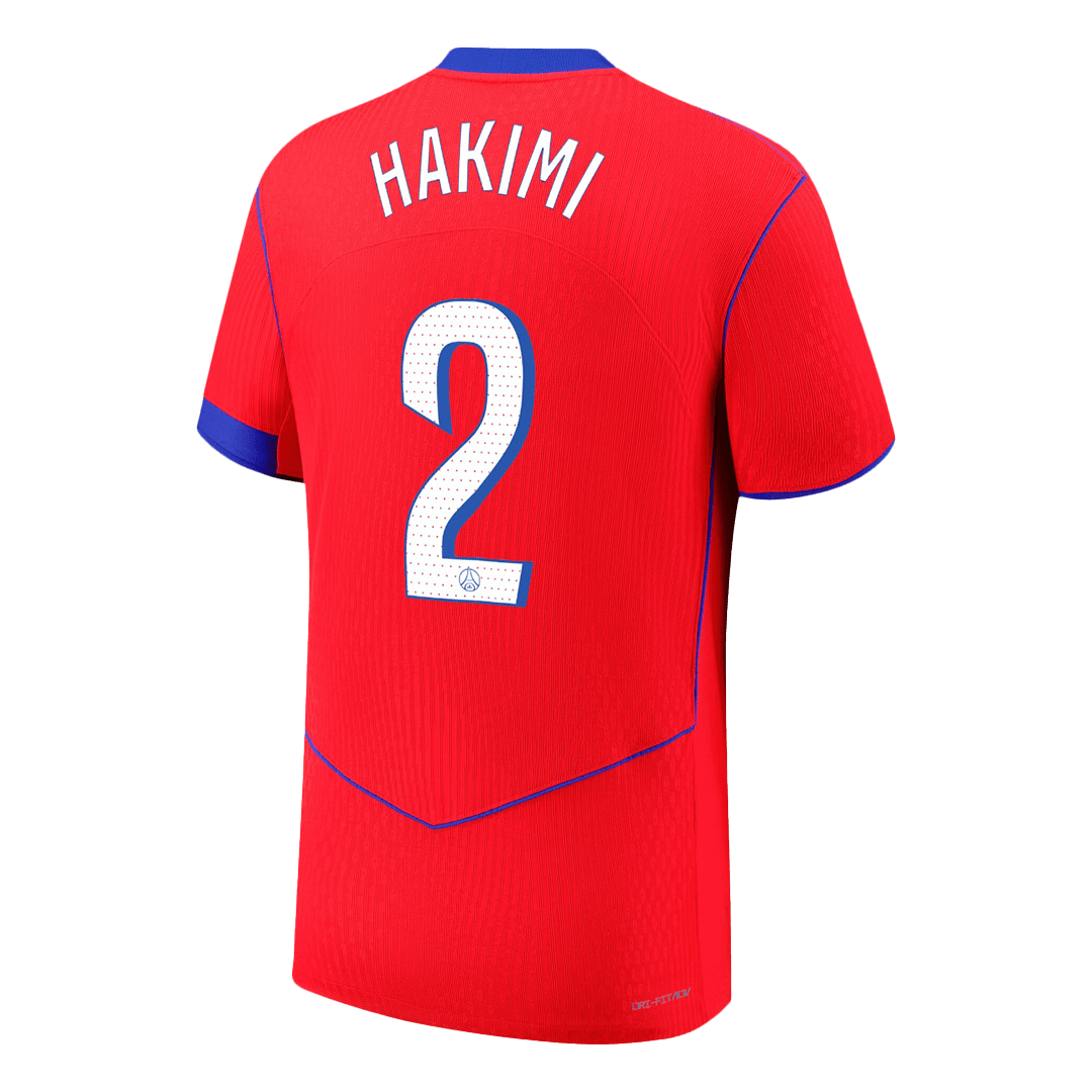 Camiseta Auténtica HAKIMI #2 PSG 2025/26 Tercera Equipación - Version Jugador