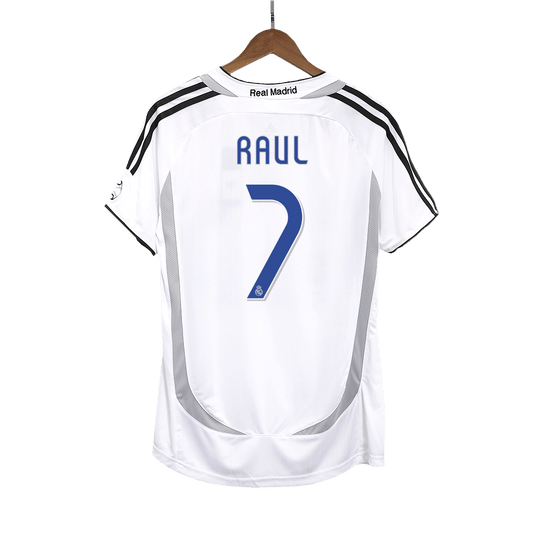 Retro 2006/07 RAUL #7 Real Madrid camiseta de fútbol 2025/26