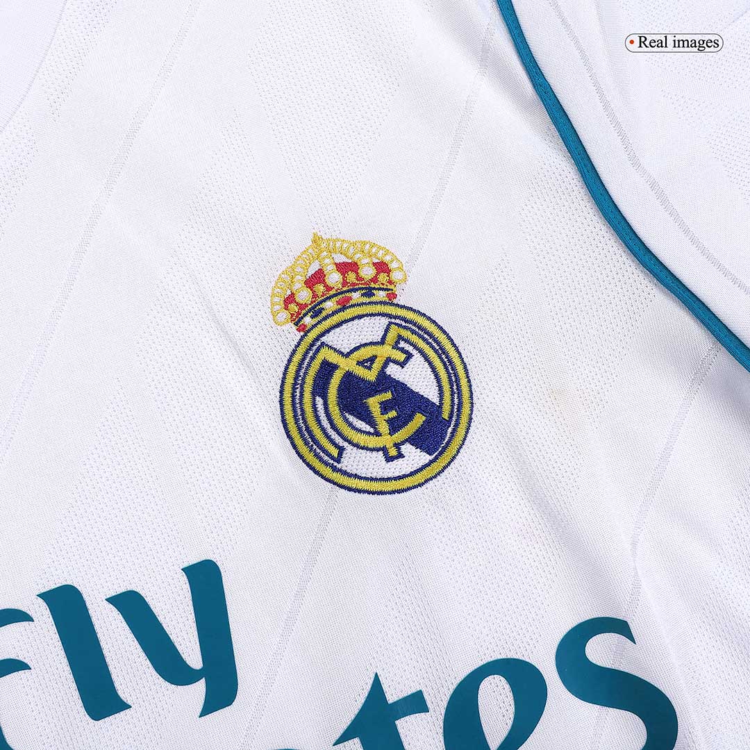 Camiseta Retro 2017/18 KROOS #8 Real Madrid Primera Equipación
