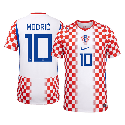 Camiseta MODRIĆ #10 Croatia 2026 Primera Equipación Copa del Mundo - Versión Hincha