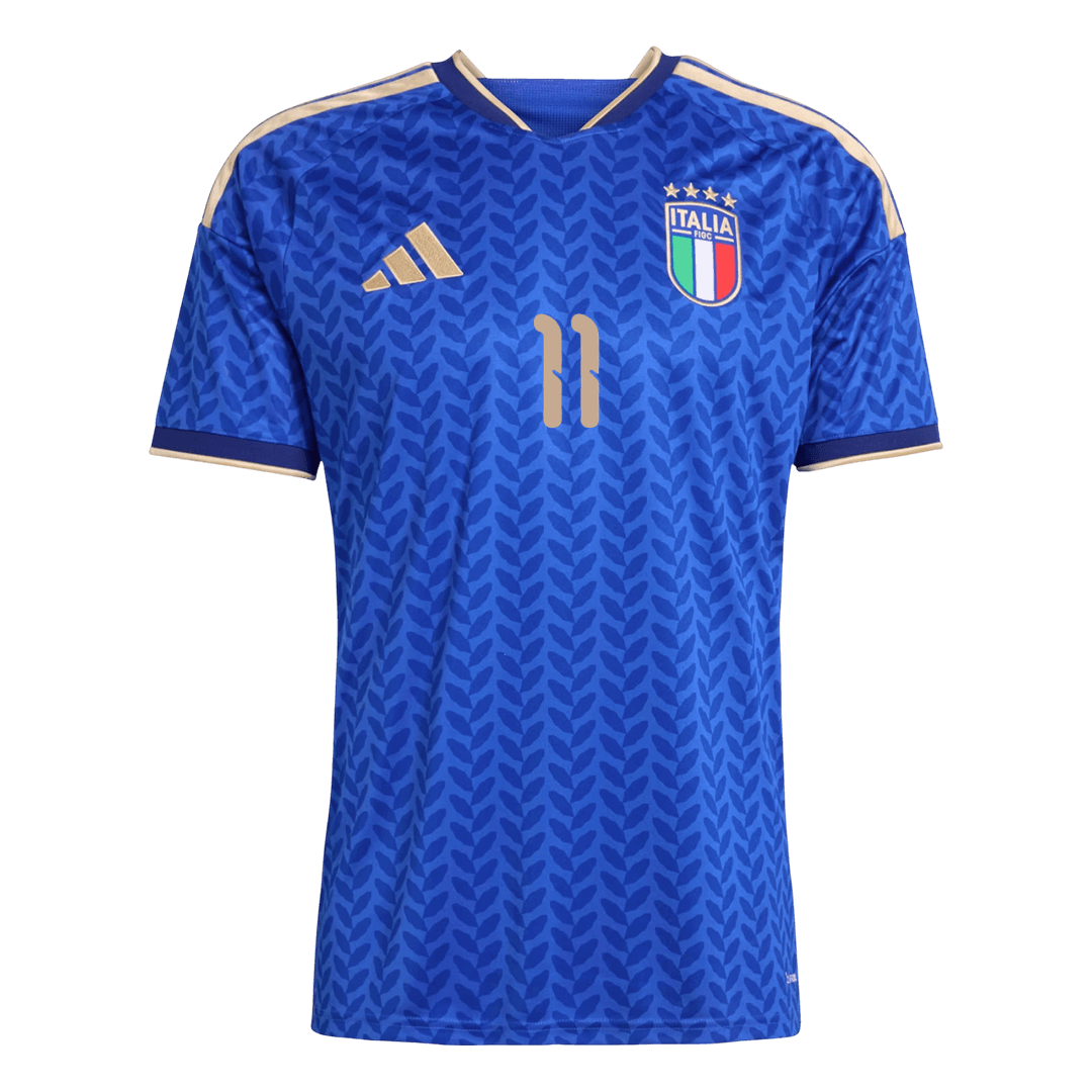 Camiseta RASPADORI #11 Italy 2026 Primera Equipación Copa del Mundo - Versión Hincha