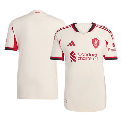 Camiseta Auténtica Liverpool 2025/26 Segunda Equipación-Versión Jugador-Camisetas Pasion Shop