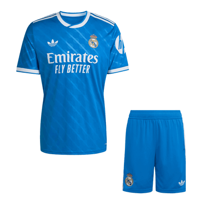 Conjunto Real Madrid 2025/26 Tercera Equipación camiseta de fútbol