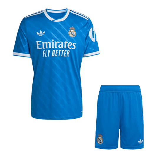 Conjunto Real Madrid 2025/26 Tercera Equipación camiseta de fútbol