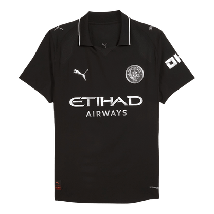 Tricouri Fotbal Manchester City RODRIGO #16 Deplasare 2025/26 Authentic