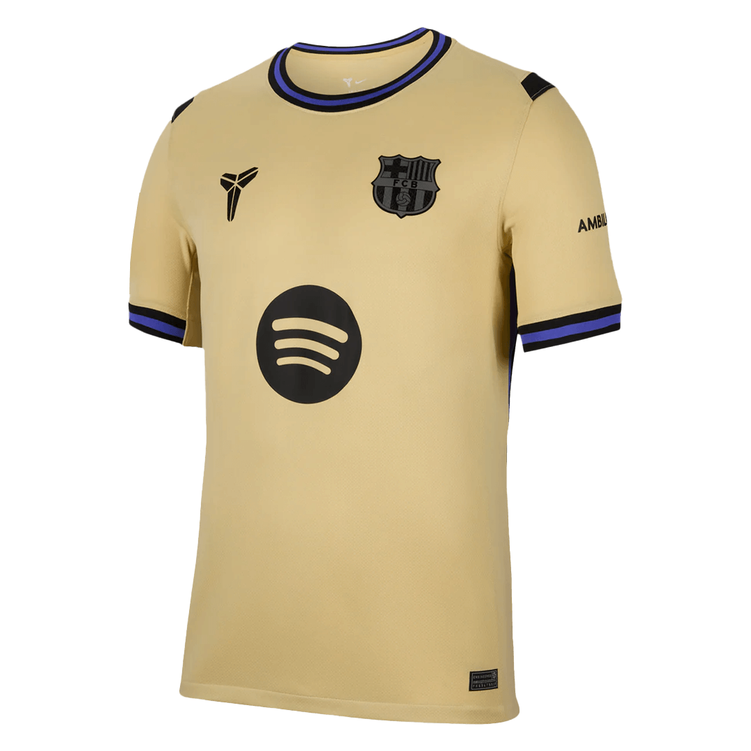 UCL Camiseta LAMINE YAMAL #10 Barcelona 2025/26 Segunda Equipación-Versión Hincha-Camisetas Pasion Shop
