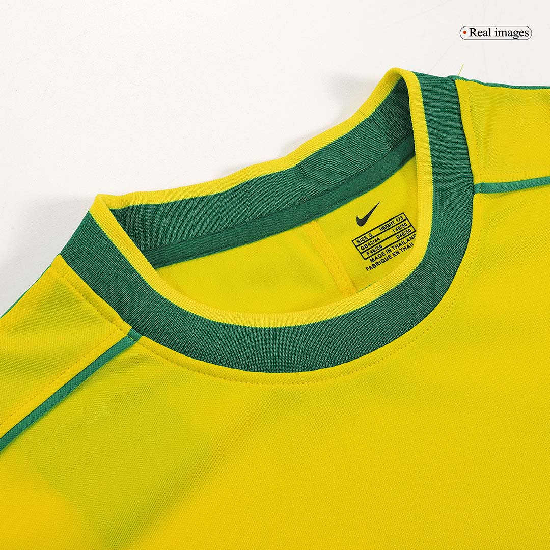 Tricouri Fotbal Vintage Brazilia Acasă 1998