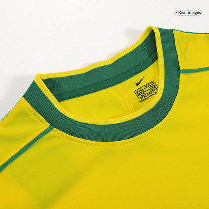 Tricouri Fotbal Vintage Brazilia CAFU #2 Acasă 1998