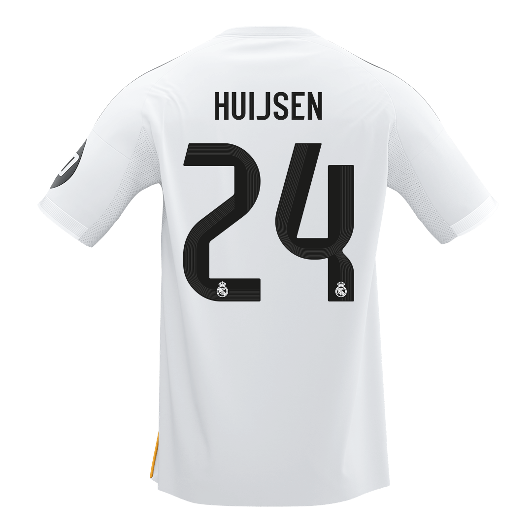 Calidad Premium Camiseta HUIJSEN #24 Real Madrid 2025/26 Primera Equipación-Versión Hincha-Camisetas Pasion Shop