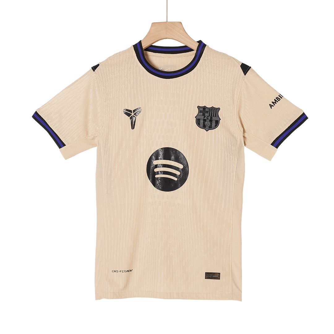 UCL Camiseta Auténtica ROONY #19 Barcelona 2025/26 Segunda Equipación-Versión Jugador-Camisetas Pasion Shop