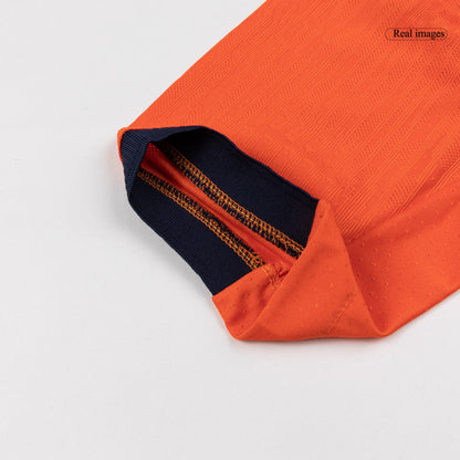 Camiseta Auténtica F.DE JONG #21 Netherlands 2026 Primera Equipación Copa del Mundo - Version Jugador