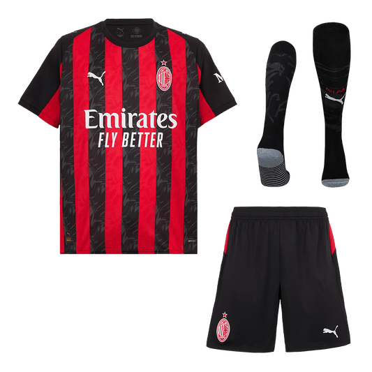 Calidad Premium Conjunto Completo AC Milan 2025/26 Primera Equipación camiseta de fútbol
