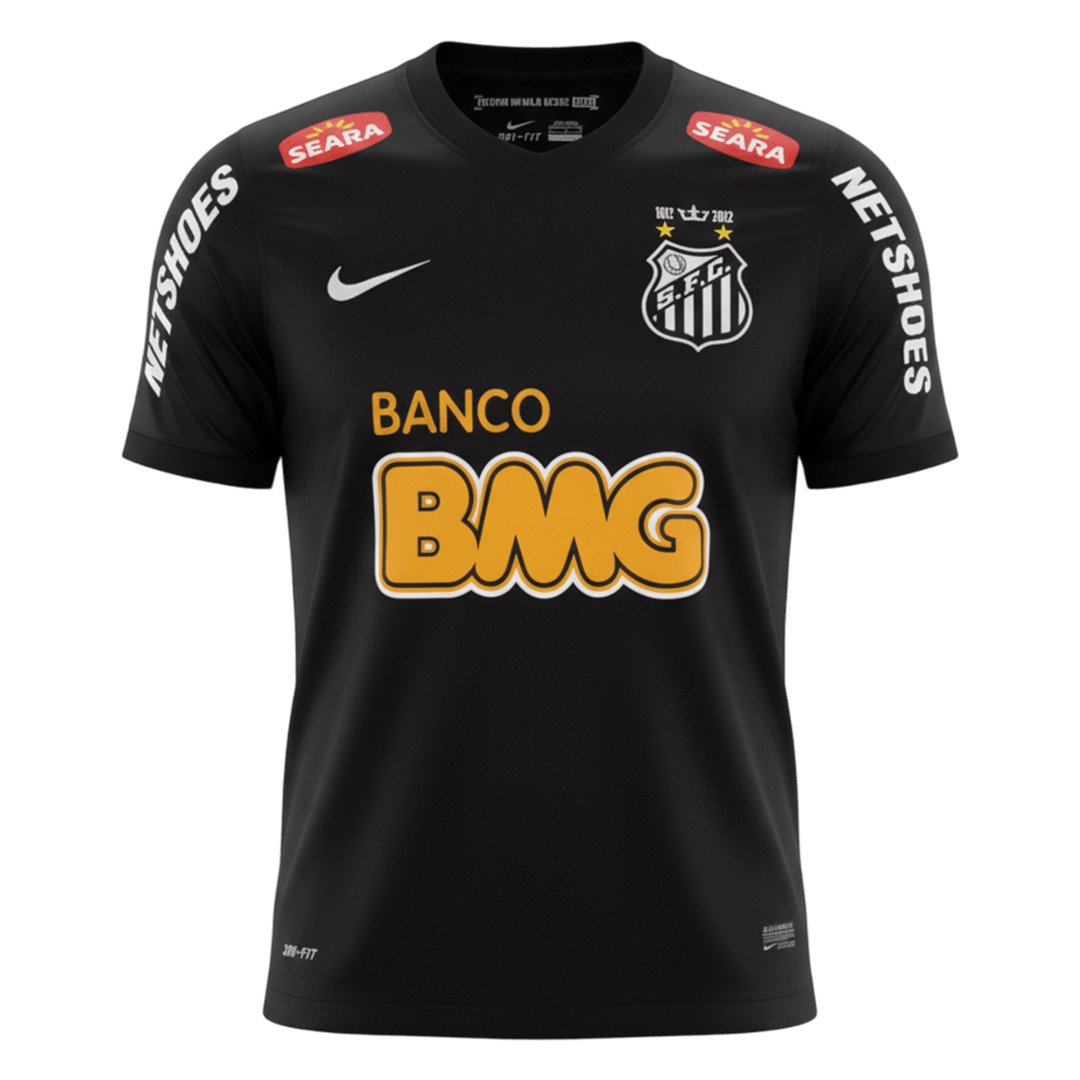 Retro 2011/12 Santos FC Segunda Equipación camiseta de fútbol 2025/26