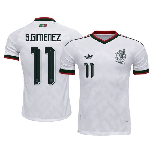Camiseta Auténtica S.GIMENEZ #11 Mexico 2026 Segunda Equipación Copa del Mundo - Version Jugador