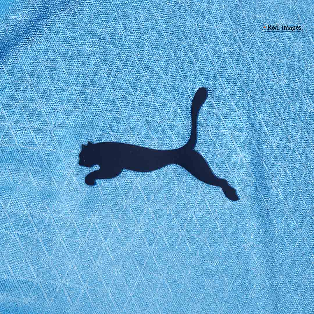 Camiseta Auténtica REIJNDERS #4 Manchester City 2025/26 Primera Equipación - Version Jugador