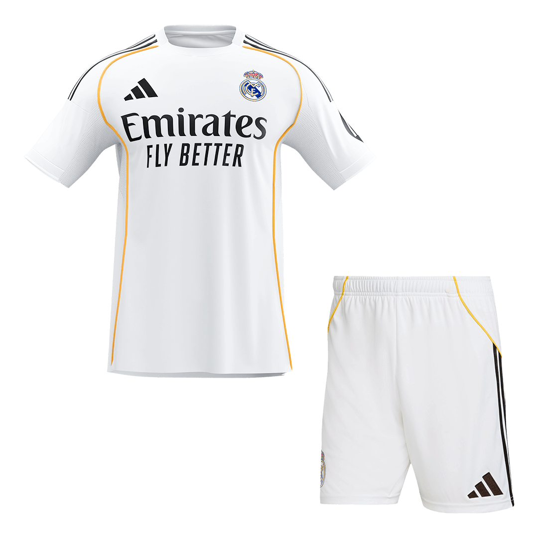 Calidad Premium Conjunto Real Madrid 2025/26 Primera Equipación camiseta de fútbol