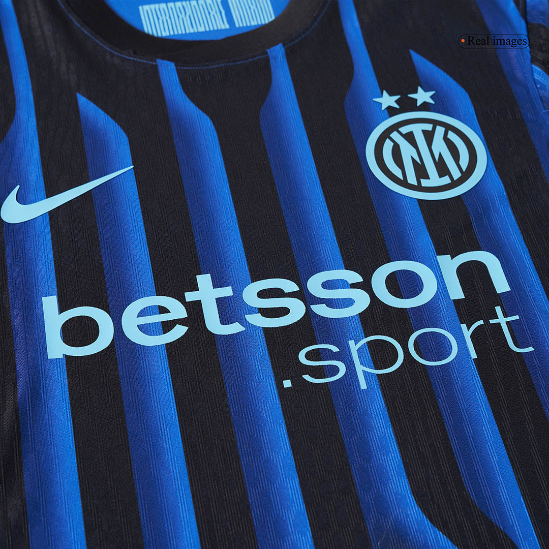 Camiseta Auténtica DUMFRIES #2 Inter Milan 2025/26 Primera Equipación - Version Jugador