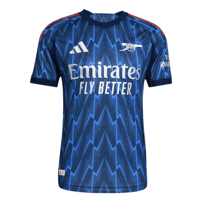 Camiseta Auténtica RICE #41 Arsenal 2025/26 Segunda Equipación-Versión Jugador-Camisetas Pasion Shop
