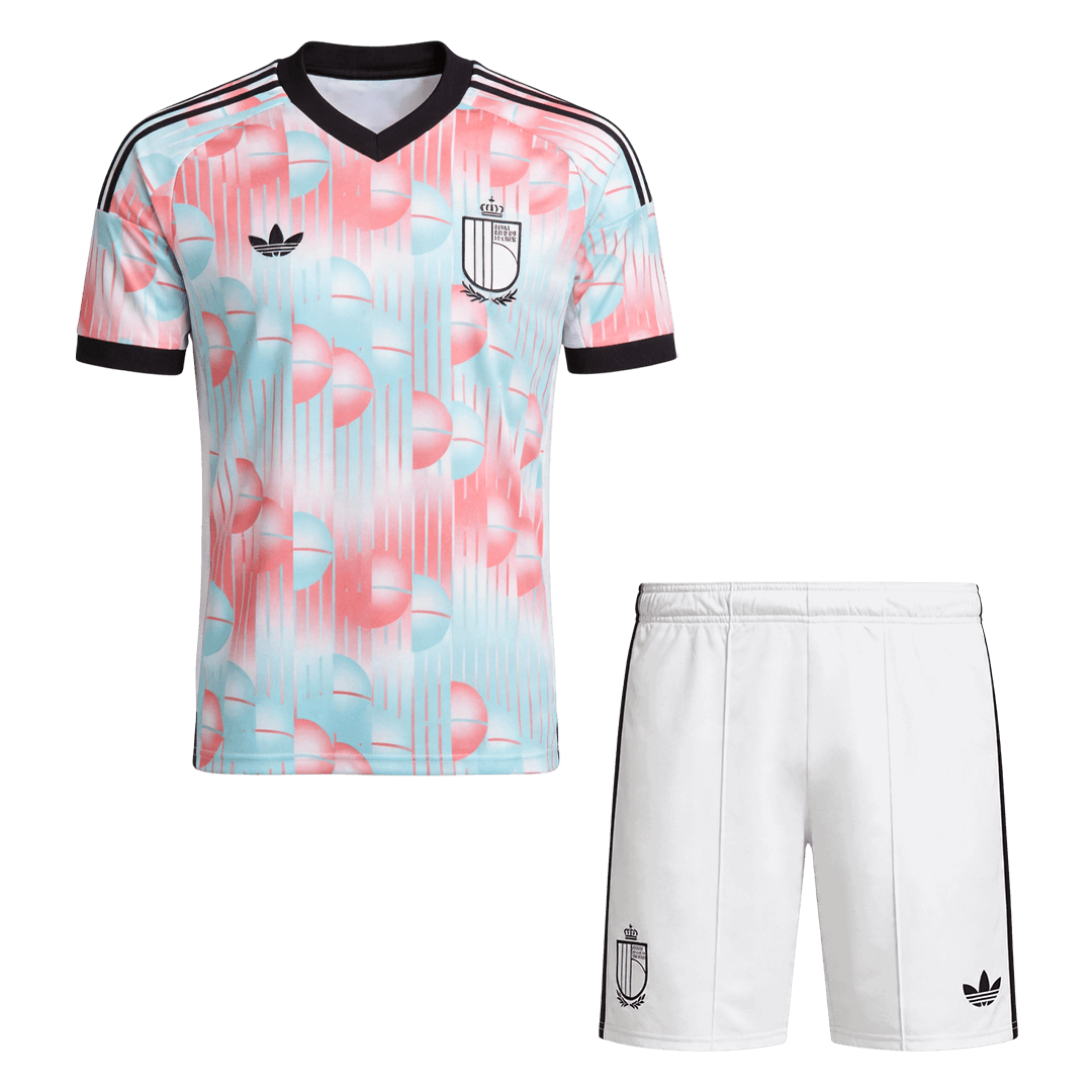 Conjunto Belgium 2026 Segunda Equipación Copa del Mundo