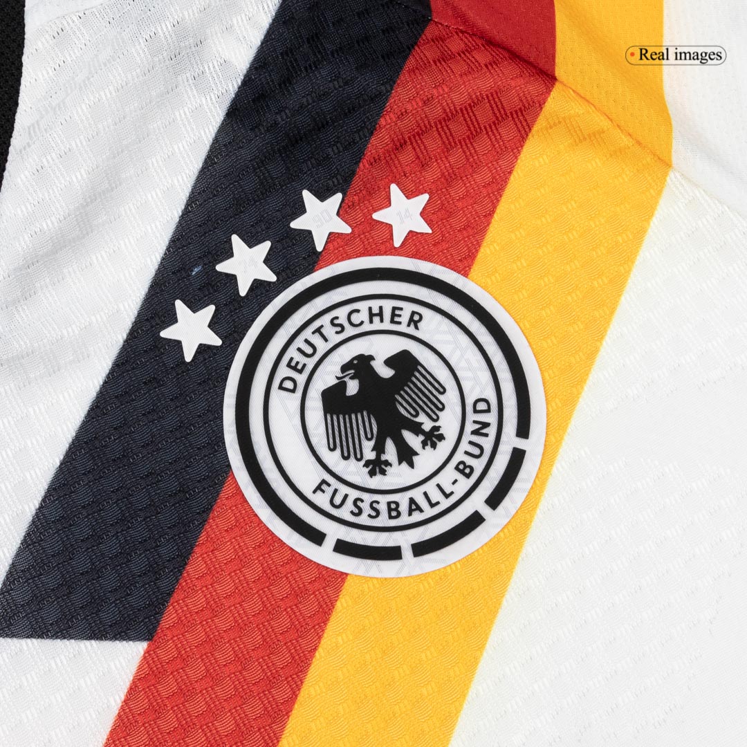 Tricouri Fotbal Germania KIMMICH #6 Acasă Cupa Mondială 2026 Authentic