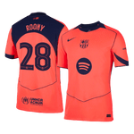 Camiseta Auténtica ROONY #28 Barcelona 2025/26 Tercera Equipación - Version Jugador